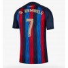 Barcelona Ousmane Dembele #7 Hemmatröja 2022-23 Korta ärmar